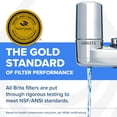 thumbnail image 3 of Brita Elite Water Filtration Faucet Mount System, Chrome, Reduces Lead, BPA Free, Includes 2 Replacement Filters, 3 of 10