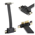 thumbnail image 2 of Extension Cable PCIE 1X Dual 90° Network Adapter with LED Indication Gen3 8Gbps, 2 of 4
