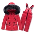 thumbnail image 1 of EGNMCR Rompers for Kids Child's Baby Boy's Girl's Down Warm Jacket Coat Jumpsuit Rompers Suit Winter Windproof Ski Suit Kid Rompers, 1 of 2