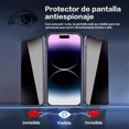 thumbnail image 4 of 2 Piezas Mica Privacidad Cristal Templado 9d Para iPhone, 4 of 8