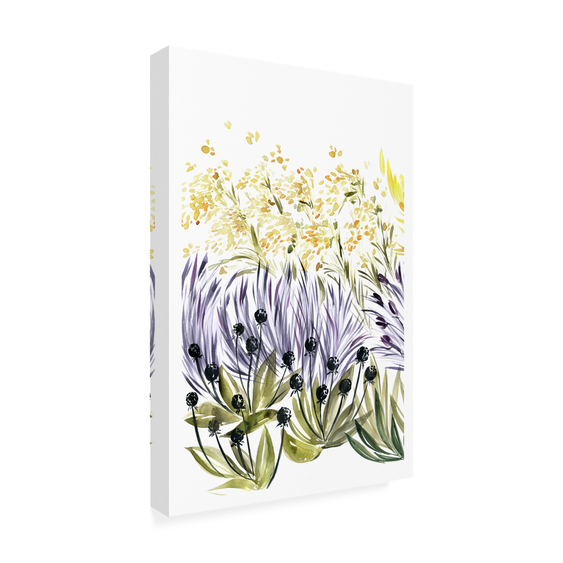 Trademark Fine Art Rosana Laiz Blursbyai Elisa's garden left Canvas Wall Art