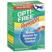 Opti-Free RepleniSH Multi Purpose Disinfecting Solution-2 oz, Carry On Size, 2 pack
