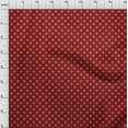 thumbnail image 4 of oneOone Viscose Chiffon Red Fabric Geometric Sewing Craft Projects Fabric Prints By Yard 42 Inch Wide, 4 of 5