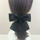thumbnail image 5 of Lazos de pelo grandes con purpurina para niñas y mujeres - Pajarita de lamé metálica brillante para niñas con colas, -2 piezas, 5 of 5