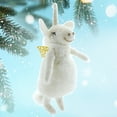 thumbnail image 2 of Glamour Unicorn Christmas Tree Ornament, Wool, 2 of 5