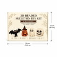 thumbnail image 2 of 3D Beaded Pumpkin DIY Kit – Halloween 4-Piece Handmade Pumpkin Craft Set, Cute 6D DIY Pets Animal Beading Kit with Instructions, Creative Beading Craft Decoration Gifts for Beginners, 2 of 7