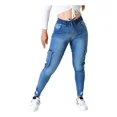 thumbnail image 1 of Pantalon Jogger Tipo Cargo Para Dama Con Stretch Itzi 467, 1 of 5