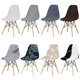 thumbnail image 2 of Funda estampada para silla, cubierta elástica para asiento con forma de concha, Protector de tamaño pequeño para decoración del hogar, 1/2/4/6 unidades, 2 of 4