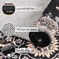 thumbnail image 7 of Junovo Soft Vintage Rug Print Boho Rugs Area Rug for Living Room,5'x7'Black, 7 of 7