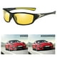 thumbnail image 4 of Gafas de sol deportivas, gafas de ciclismo con protección UV4, gafas de sol unisex para Amarillo, 4 of 9