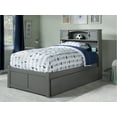 thumbnail image 2 of Newport Platform Bed with Flat Panel Foot Board and 2 Urban Bed Drawers, Multiple Sizes, Multiple Colors, 2 of 10