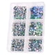 thumbnail image 3 of Xihbxyly Juego de Joyas para Uñas con Diamantes Color Champán, Piedras de Estrás de Colores, Material de Vidrio, Kit de Decoración de Manicura, Accesorios para Decoración de Uñas, Decoración para Tel, 3 of 3