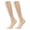 Khaki,Large-XLarge, variant on Summercome Zipper Compression Socks, 15-20 mmHg Closed Toe Compression Knee High Calf Stockings for Men Women, Breathable Graduated Pressure Socks For Running Cycling Fitness Sports Outdoor