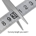 thumbnail image 6 of Adhesive Tape Measure 80cm Left to Right Read Sticky Steel Ruler Tape Silver Tone, 6 of 6