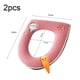 thumbnail image 2 of 2 fundas de inodoro universales para todas las estaciones con asas, cojines de inodoro, cojín tipo cremallera, 2 of 6