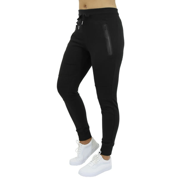 GBH - Womenâs Jogger Pants With Tech Zipper Pockets - SLIM FIT DESIGN - Walmart.com - Walmart.com