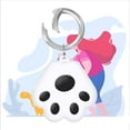 thumbnail image 3 of Funda de silicona compatible con Cartoon Anti-Lost negro Baoblaze llevar estuche protector, 3 of 8