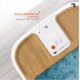 thumbnail image 4 of Masaje de burbujas de calor Spahaven Deluxe para baño de pies Sharper Image, 4 of 8