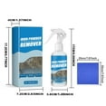 thumbnail image 4 of 100ml Automotive Iron Powder Rust Remover Spray – Deep Penetration Formula for Metal Parts, Non-Scratch Paint-Safe Cleaner for Cars/Alloy Wheels multicolor, 4 of 9