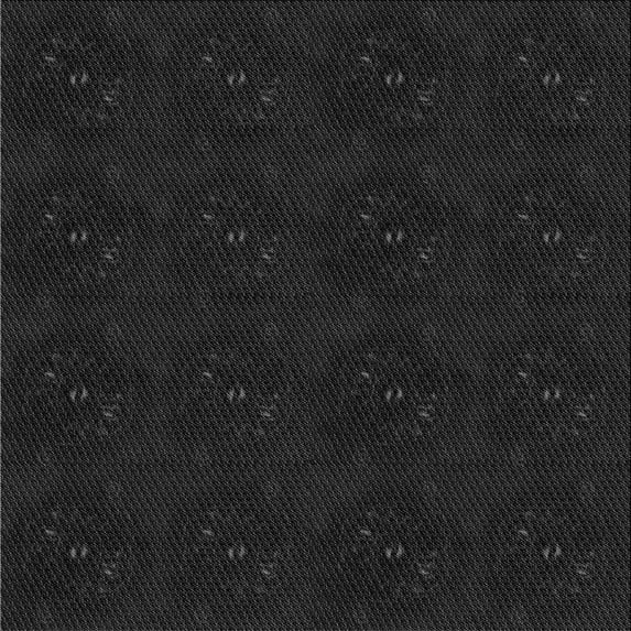Ahgly Company Machine Washable Indoor Square Transitional Night Black Area Rugs, 8' Square