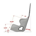 thumbnail image 6 of Kirkey 38170 38 Series Aluminum Layback Seat Width: 17 Standard 10-20 Degree Lay, 6 of 7