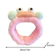 thumbnail image 4 of Xihbxyly Bonita Diadema con Forma de Boca de Salchicha, Elástica y Lavable, Suave y Cómoda, Ideal para Limpiar El Rostro, Hacer Yoga, Fiestas, Viajes y Accesorios para Mujer., 4 of 4