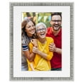 thumbnail image 2 of 12x14 Frame Silver With White Picture Mat For 12x14 Photo - Silver 14x16 Frame To Display Print or, 2 of 8