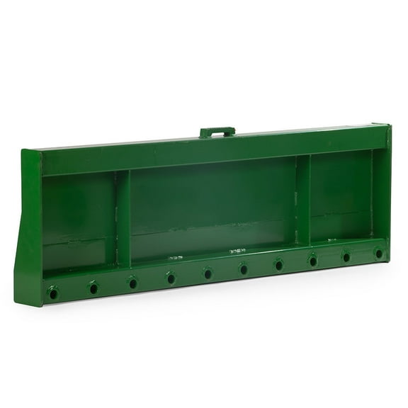 Titan Attachments 72" Hook and Pin Tine Fork Bucket, Conus 1 Hay Spear Frame