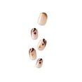 thumbnail image 4 of KISS imPRESS Press on Nails, Design, Love Words, Brown, Short Oval, 30 Count, 4 of 6