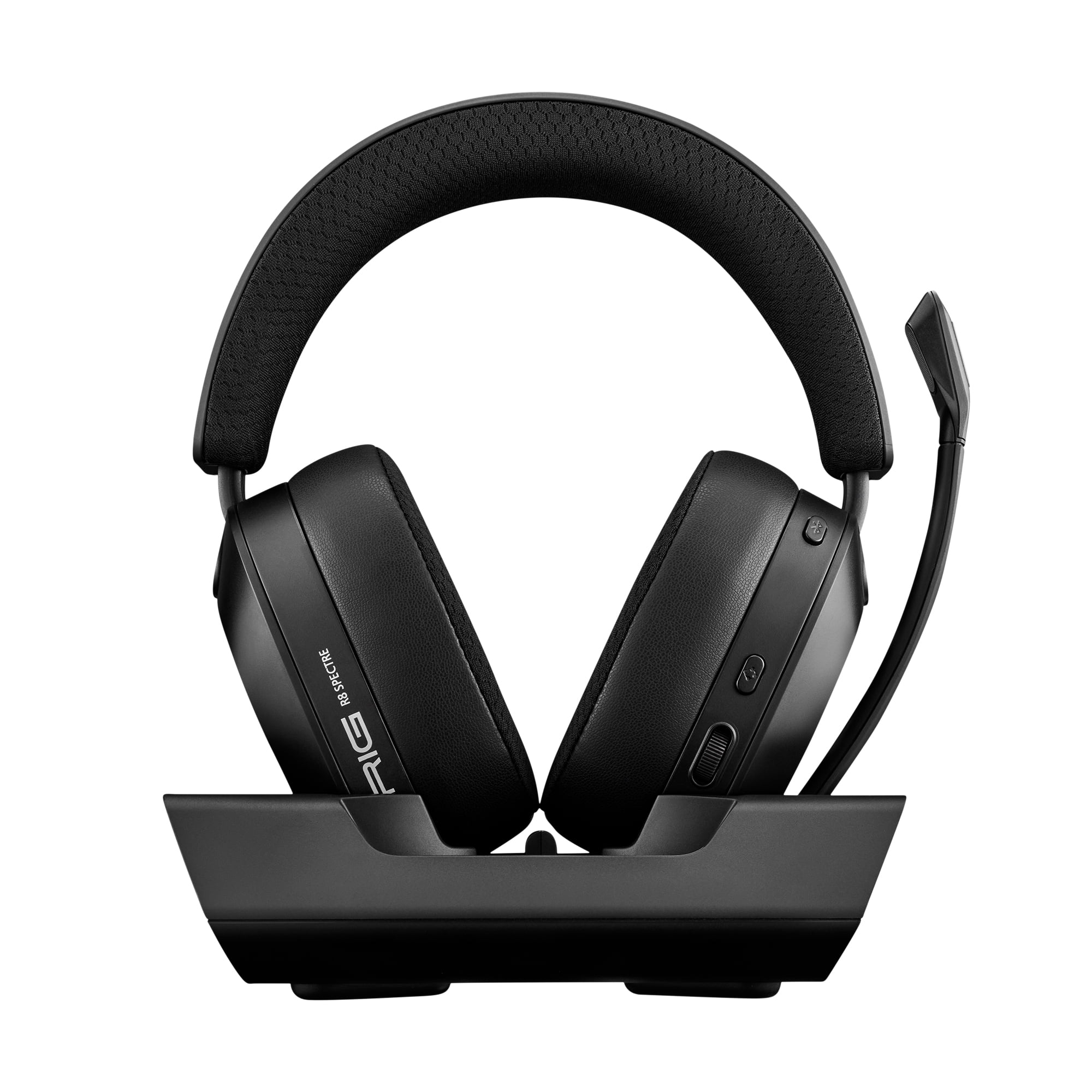 RIG R8 SPECTRE PRO HS Black Dual Wireless Gaming Headset with Graphene Drivers and Base Station - PlayStation