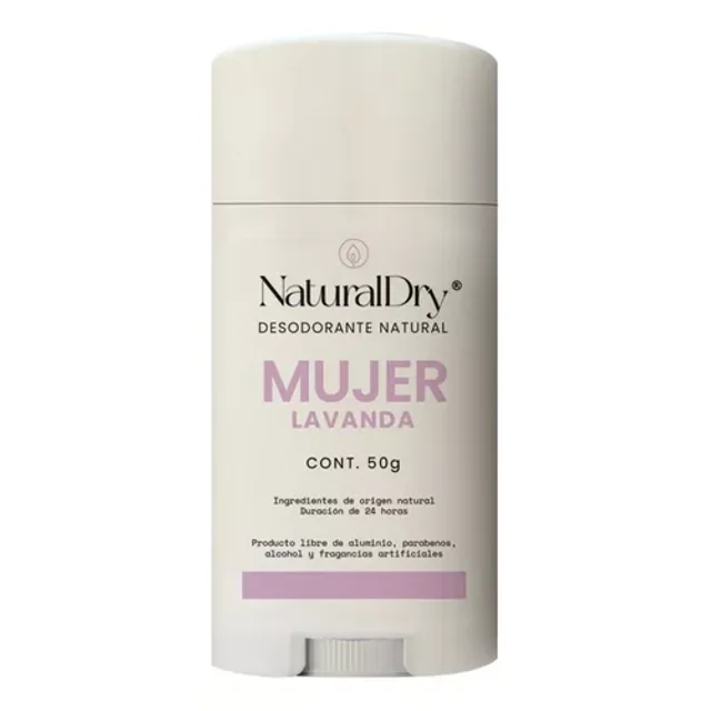 Desodorante Naturaldry Mujer En Barra Corporal 50g Vegano