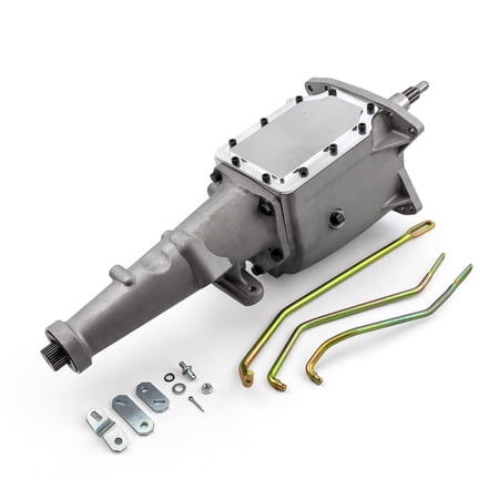 Speedmaster PCE646.1002 Compatible with Ford 4 Speed Wide Ratio Aluminum Toploader Gearbox Transmission [Short]