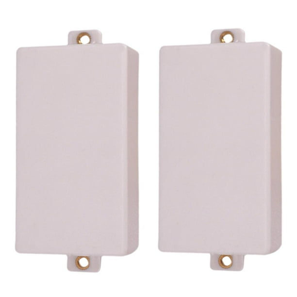 2 piezas de fundas blancas para pastillas con orificios para tornillos, juego de Blanco Yuyangstore Cubiertas de recogida Humbucker