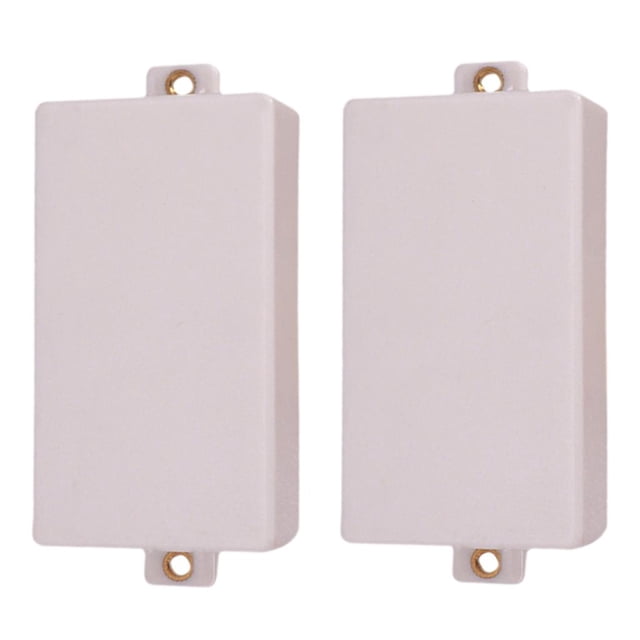 2 piezas de fundas blancas para pastillas con orificios para tornillos, juego de Blanco Yuyangstore Cubiertas de recogida Humbucker