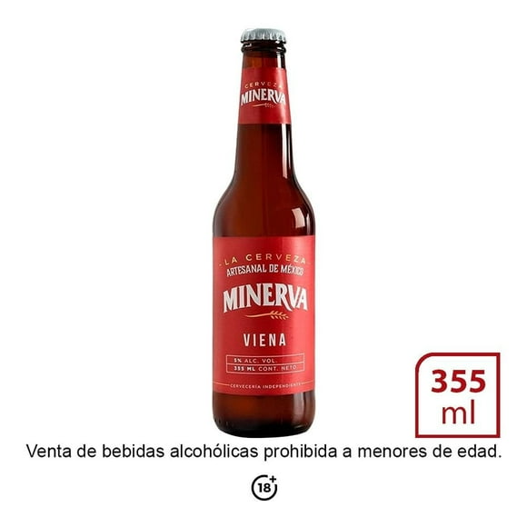Cerveza Minerva viena 355 ml