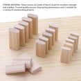 thumbnail image 3 of Espigas Sueltas De Madera De Haya, Espigas De Madera Ligeras Estables De Alta Resistencia Para Ebanistería, 3 of 7