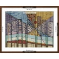 thumbnail image 5 of Art.com Modern Map of Detroit Art Print by Nikki Galapon, Brown Frame Wall Art, 29" x 23", 5 of 5