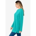 thumbnail image 3 of Woman Within Plus Size Sherpa Sweatshirt, 3 of 5