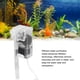 thumbnail image 3 of Filtro Colgante Externo Para Pecera, Filtro De Acuario Que Ahorra Espacio, Flujo Ajustable Compacto De 2,5 W Para Peceras De Menos De 35 Cm, 3 of 7