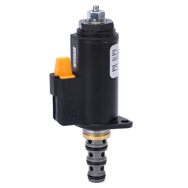Válvula solenoide de bloqueo de seguridad,Válvula solenoide de bloqueo de seguridad Válvula solenoide de excavadora Pieza de repuesto de excavadora Diseño fácil de usar