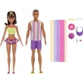 thumbnail image 1 of Set de muñecas Barbie Fashion Beach Style Ken 65.º aniversario, 1 of 6