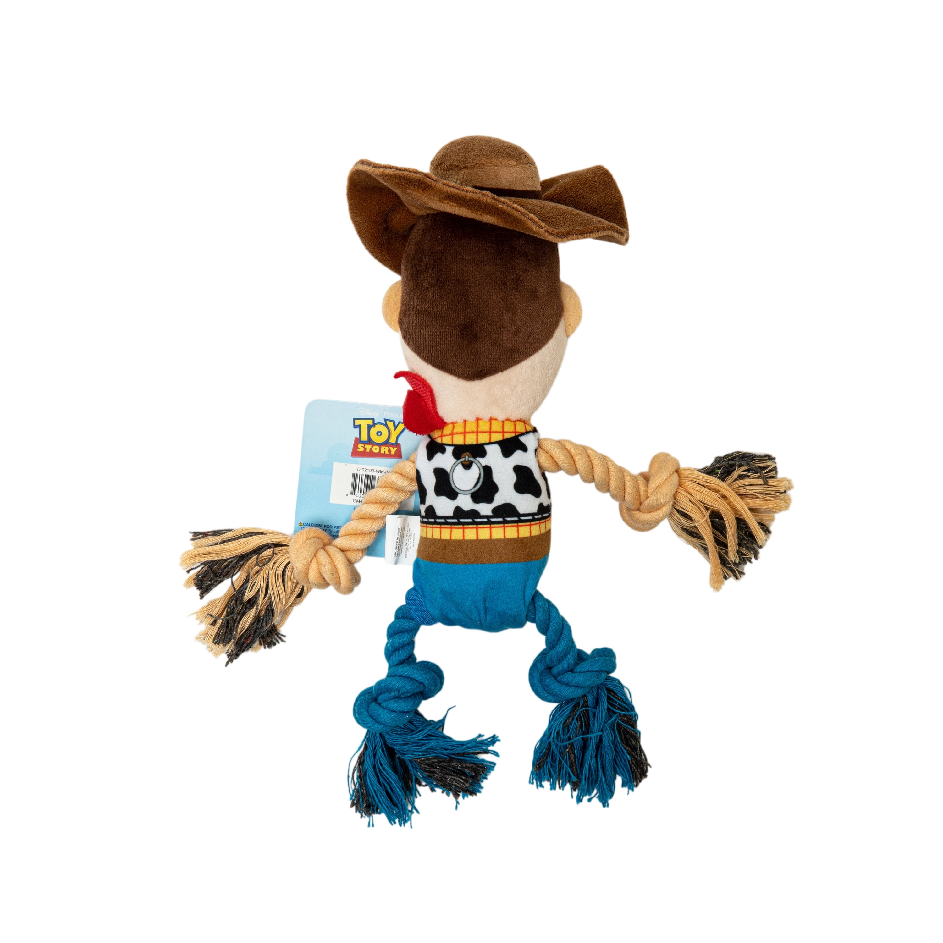 Disney Toy Story 8" Woody Plush Rope Toy