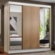 thumbnail image 2 of Ropero Closet Madesa Reno 3 Puertas Corredizas 2 Espejos B/M, 2 of 5