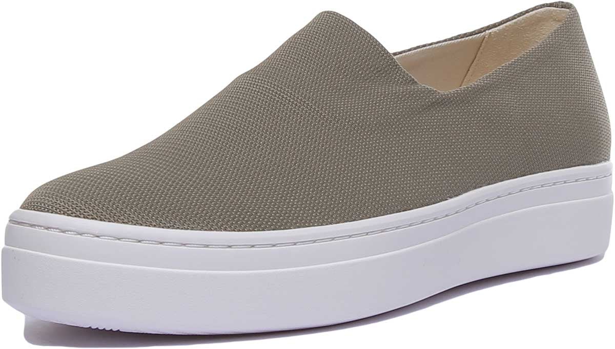 Vagabond Women's Slip On Cupsole Shoes In Olive Size