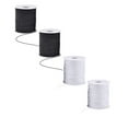 thumbnail image 1 of HLONK 4/1pcs 1mm Black Elastic Cord Beading Thread Stretch String For Bracelet Making Thick Elastic Thread For Handmade Bracelets Durable & Versatile For DIY Projects, 1 of 6