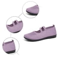thumbnail image 6 of CAIXAI Walking Shoes Women Orthopedic Dress Sneakers Women Breathable Mesh Knitted Women Sneakers Slip-On Arch Support Mary Jane Shoes Hands Free Pull-On Shoes, 6 of 8