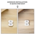thumbnail image 3 of CTIRCHIU 12Pcs Appliance Roller For Kitchen Appliances White Plastic With Quiet Operation, 3 of 8