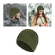 thumbnail image 5 of Gorro con puño shamjiam Sombrero de punto Invierno Cálido Gorra Slouchy verde, 5 of 8