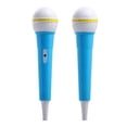 thumbnail image 3 of Microphone Prop Costume Singer Telemarketer Kids Fake Toy Mic Accessory - Blue, 20x5.3x1.1cm perfke micrófono artificial, 3 of 6