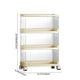 thumbnail image 3 of Estantes Plegables para Refrigerios Sin Instalación, Gabinete de Almacenamiento Multicapa para Cocina Doméstica, Sala de Estar, Estantes para Guardar Juguetes para Bebés, 3 of 6
